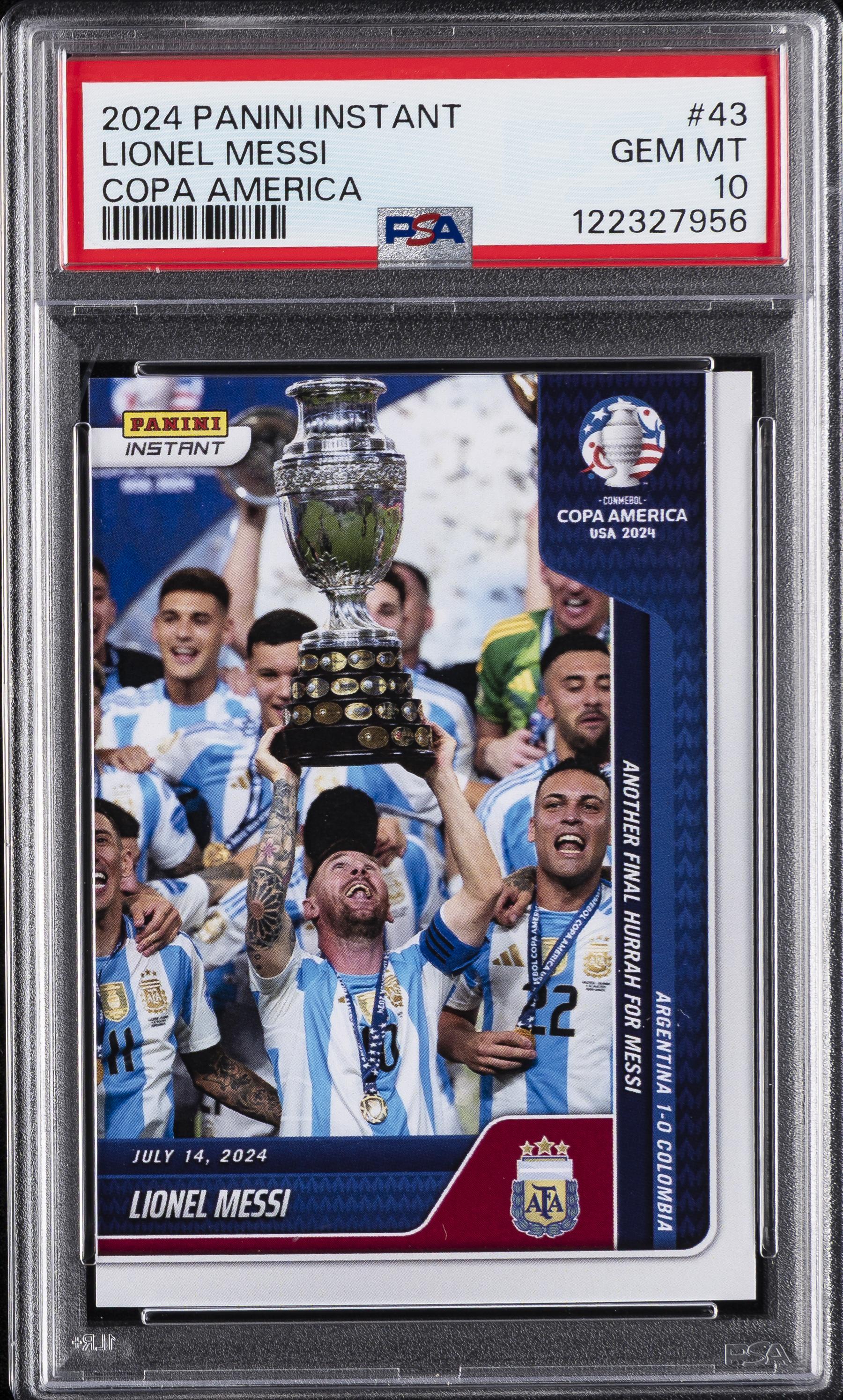 2024 Panini Instant Copa América - Front