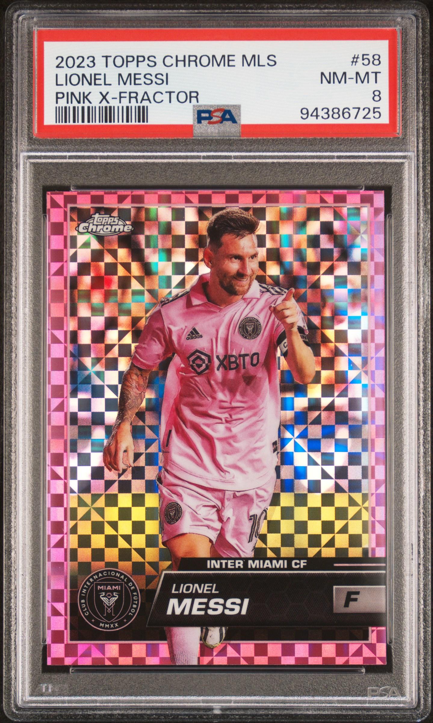 2023 Topps Chrome MLS — Pink X Fractor Color Match